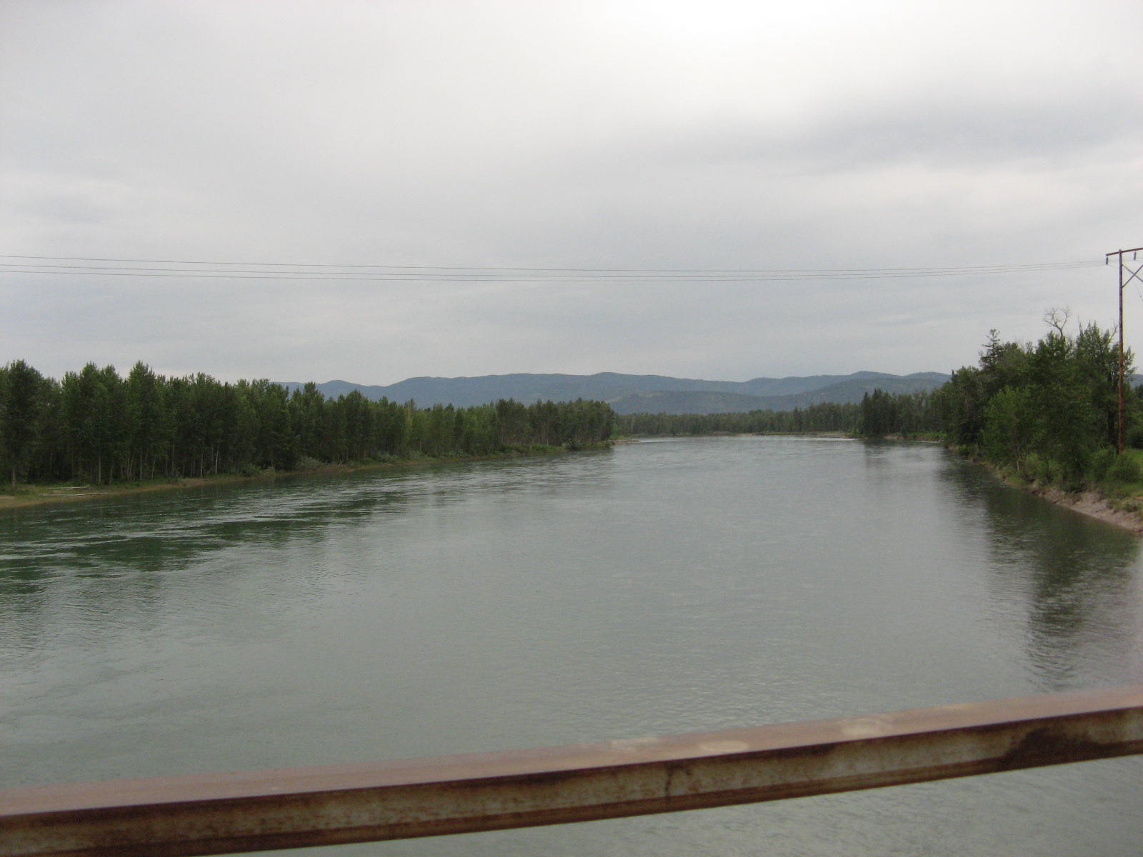 Glacier Old Steel Bridge Kalispell, Montana
