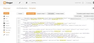 Cara Mengganti Background pada Blog - Contoh pada blog saya