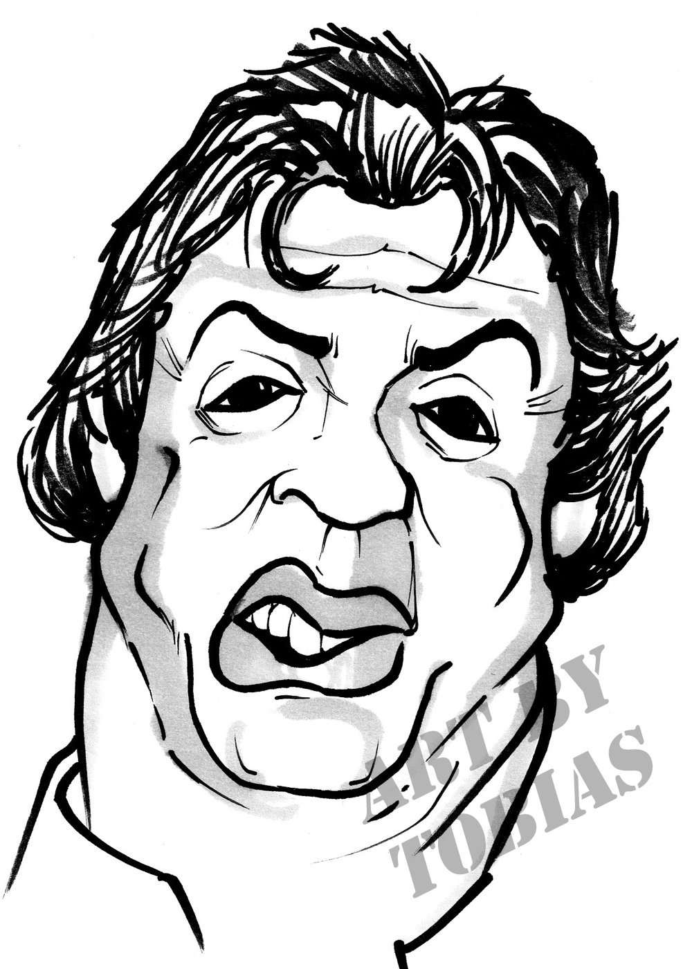 Dessins ou caricatures - Page 18 Stallone+copy
