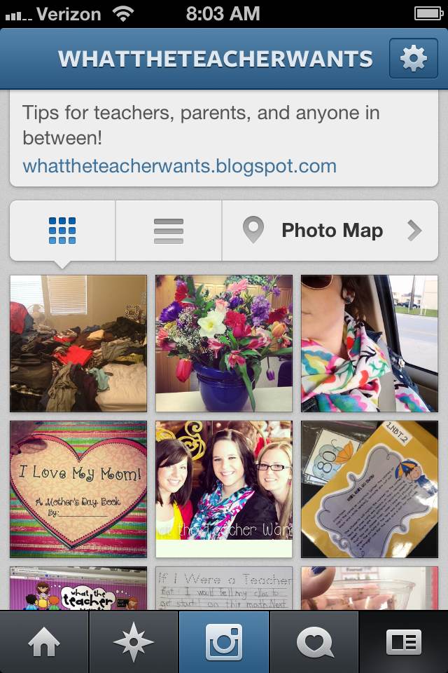 What the Teacher Wants! Instagram Fun {Teacher Talk Tuesday}