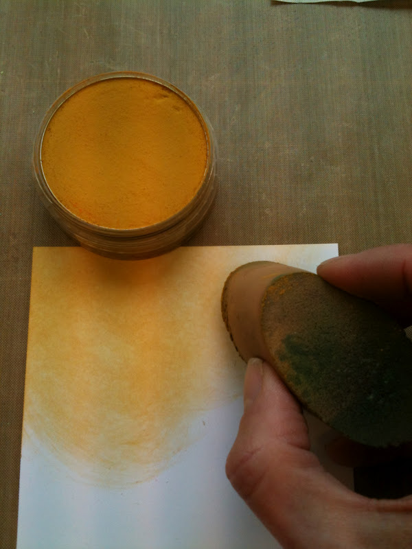 Yours Artfully Quick Pan Pastels Tutorial