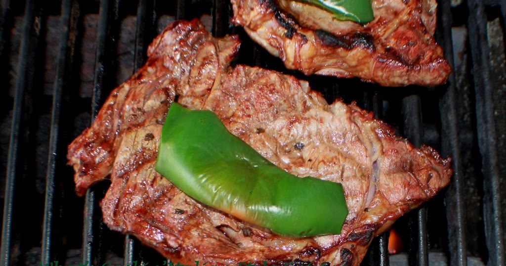 Spicy Grilled Pepper Steak Recipe What's Cookin' Italian Style Cuisine