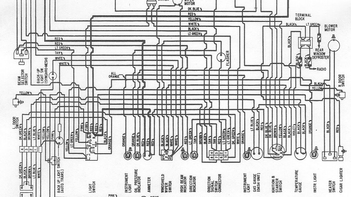 Free Auto Wiring Diagram  1961 Plymouth Valiant Wiring Diagram