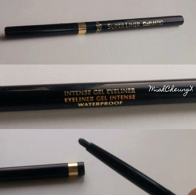 L'Oreal Paris Superliner Gelmatic Eyeliner Review Ultra Black 1