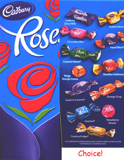 Cadbury Roses Chocolates