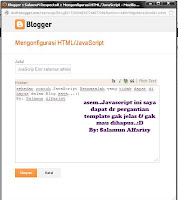 Cara Menghapus JavaScript Blog Yang Terkunci Cara Menghapus JavaScript Blog Yang Terkunci