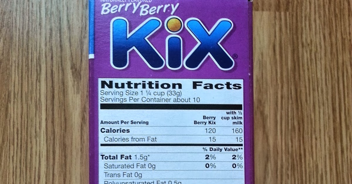 Cereal Reviews Berry Berry Kix