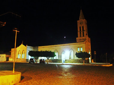 Igreja matriz de São Sebastião a noite