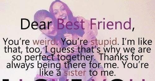 i OF MY LIFE: MY BEST FRIEND