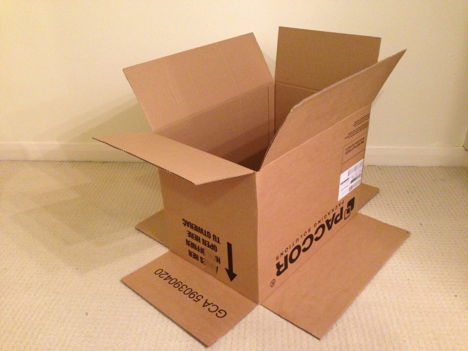 How to tape up a box for removals We Like 2 Move It Removals Hereford