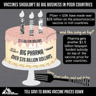 Η Pfizer & η GSK κέρδισαν $26 δισεκατομμύρια από το εμβόλιο πνευμονόκοκκου στις πλούσεις χώρες