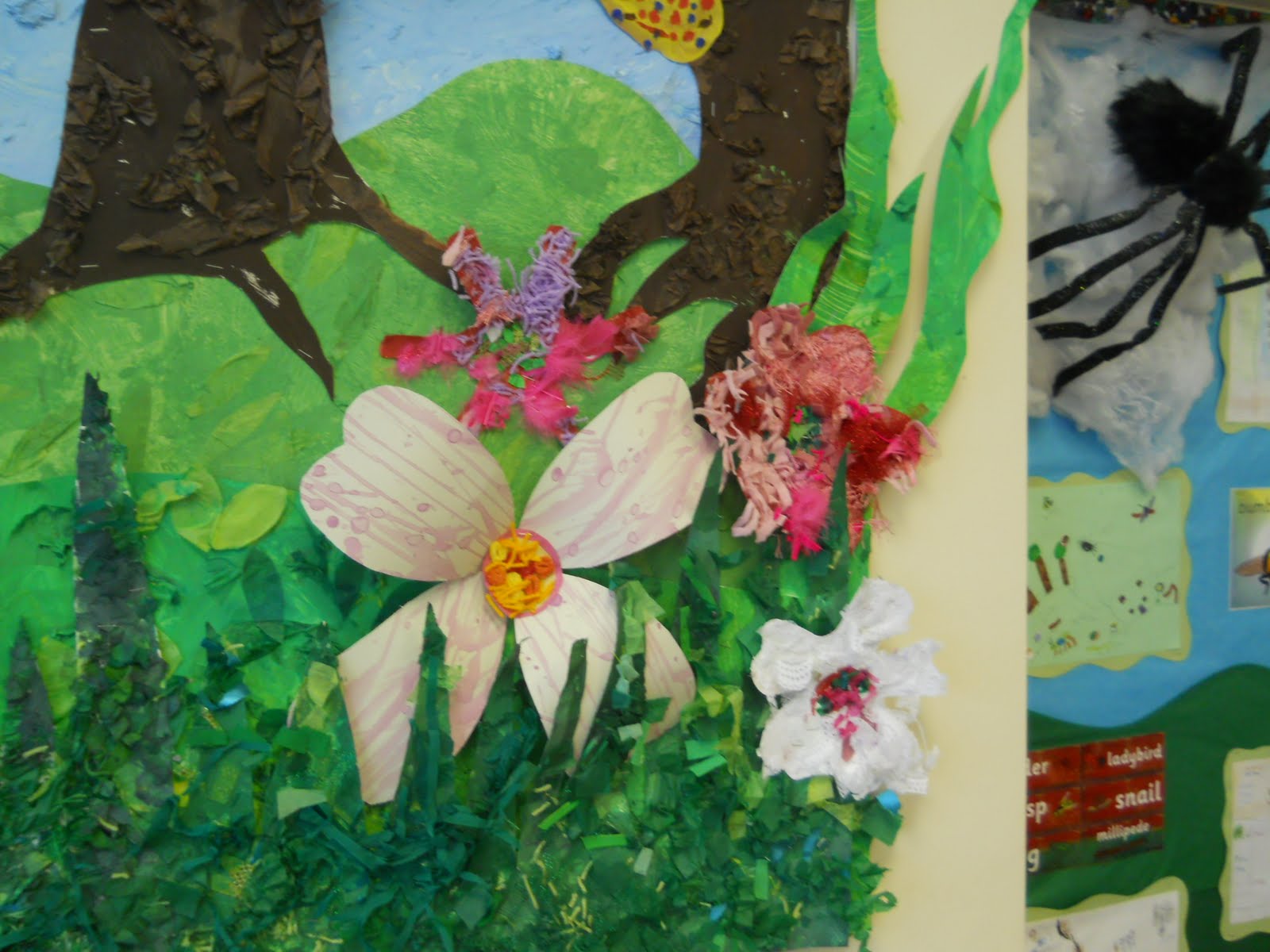 Reception at Robin Hood A minibeast habitat