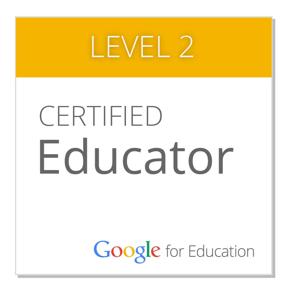 Google Certified Educator, Level 2