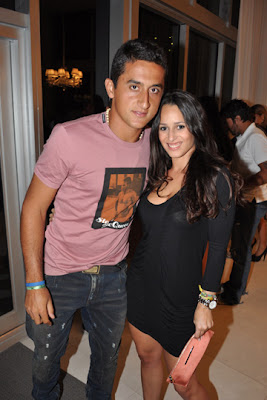 Nicolas Almagro with Girlfriend