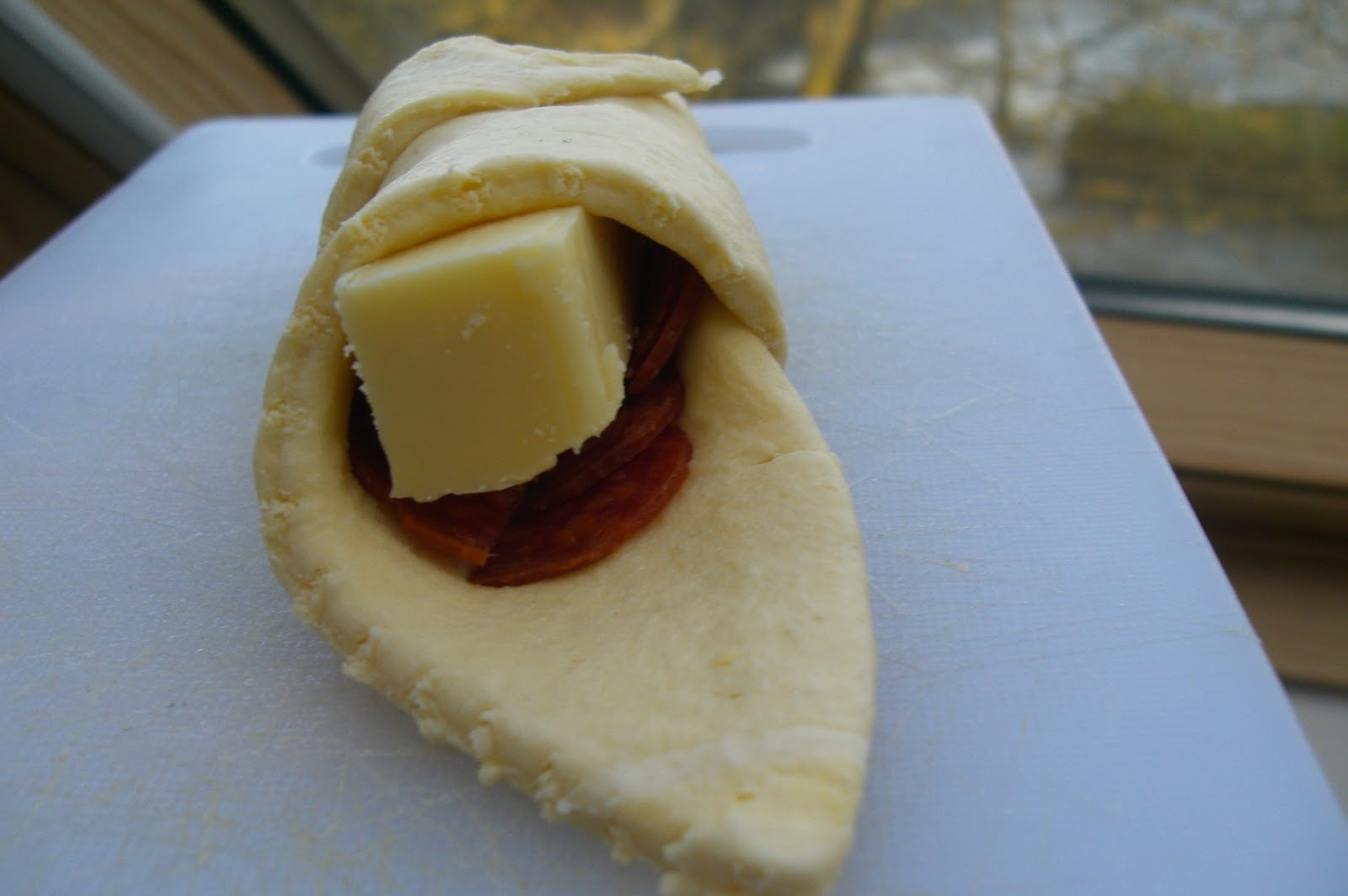 Recipe Croissant Pizza Rolls Rhyme & Ribbons