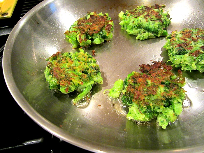 Broccoli Fritters for Grownups