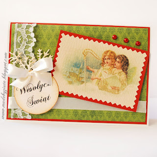 scrapbooking kartka boże narodzenia card making