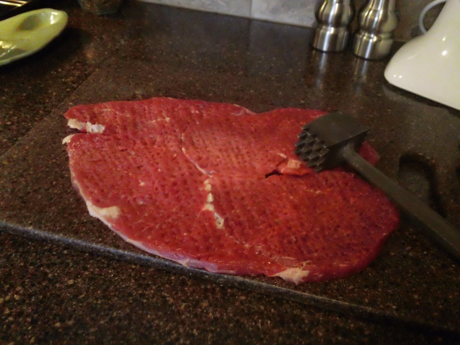 Our Treasured Home Dutch Oven Stuffed Steak