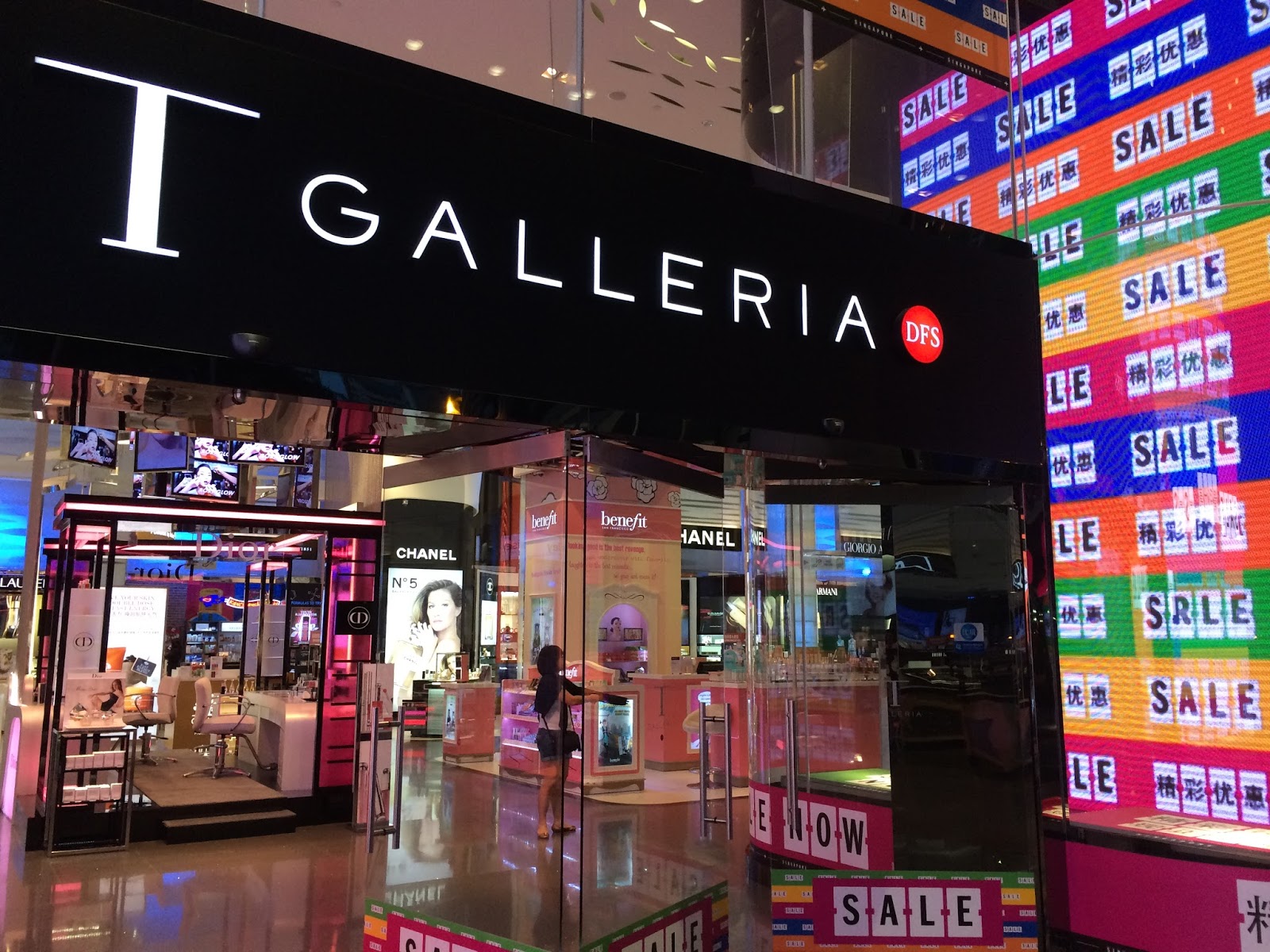 Erika Travelled: DFS Orchard (Duty Free Singapore), T Galleria