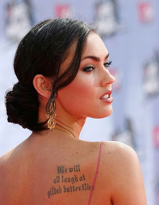 Megan Fox Tattoo