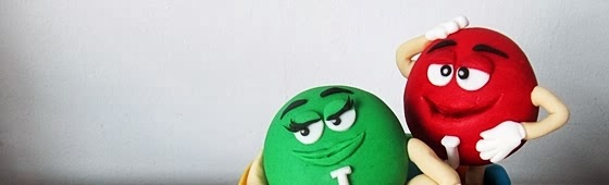 Header picture for M&M Cake