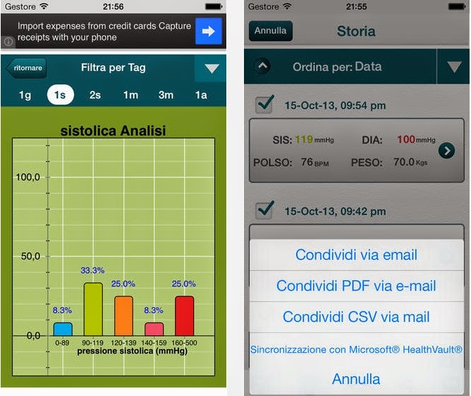 COME CALCOLARE E MISURARE LA PRESSIONE SANGUIGNA CON IL PROPRIO IPHONE ED IPAD