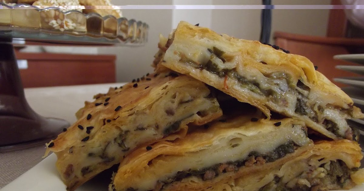hafsahatun ıspanaklı börek..