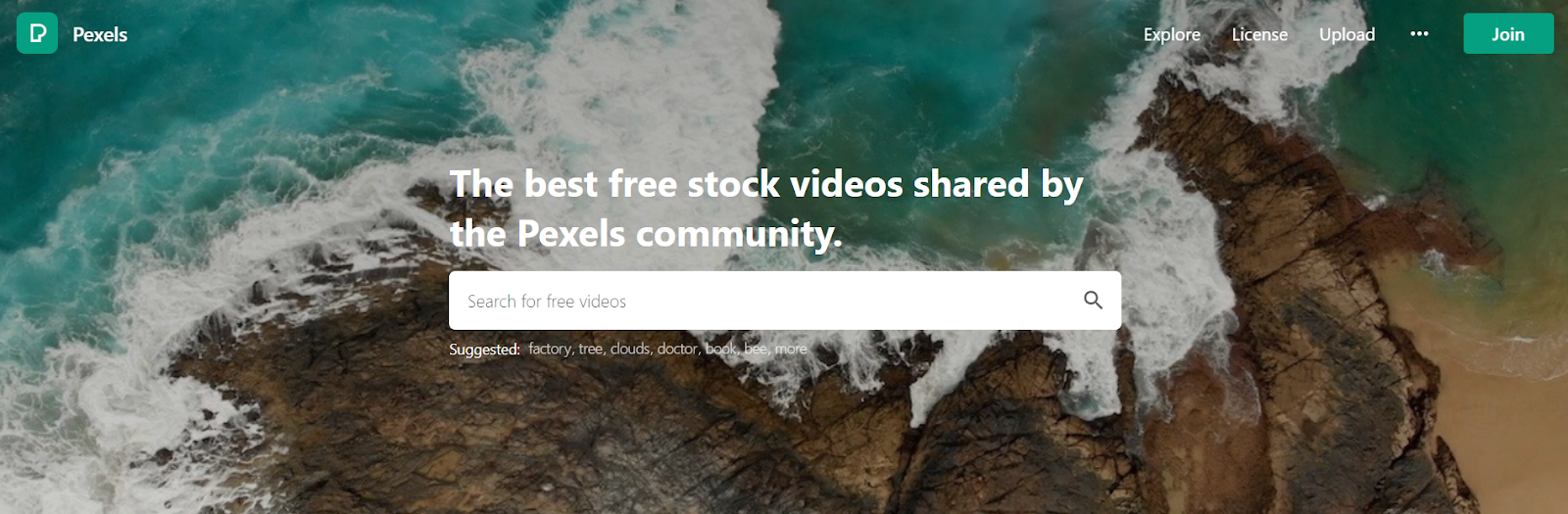 pexels website is one of the best for free stock video