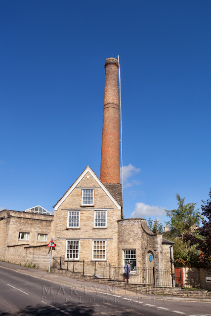 Waterfood Mill chimney in the Oxfordshire town of Witney by Martyn Ferry Photography