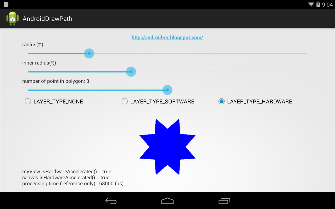 Android-er: Fill Path with color Android-er: Fill Path with color