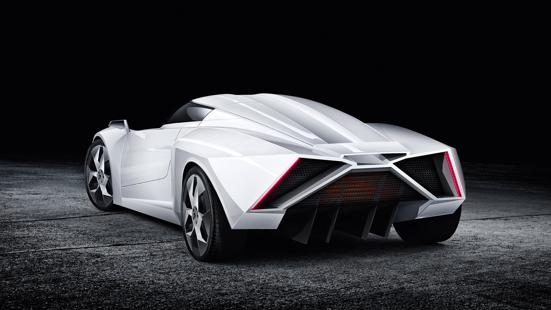 EWolf Alpha 2 Car Rear High Definition Wallpapers HD