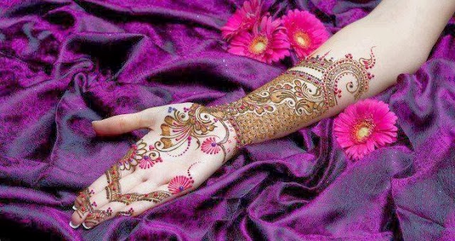 Latest & Elegant Mehndi Designs For Girls From 2014 