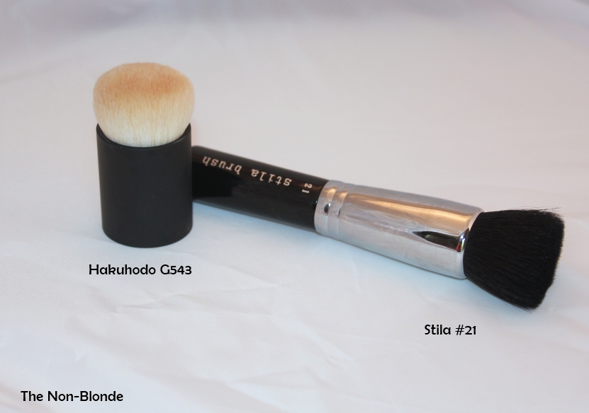 Natural Hair Flat Top Powder Foundation Brush Natural Hair Flat Top Powder Foundation Brush
