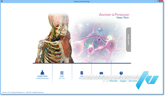 AIO Visible Body Anatomía del cuerpo humano 3D 2014