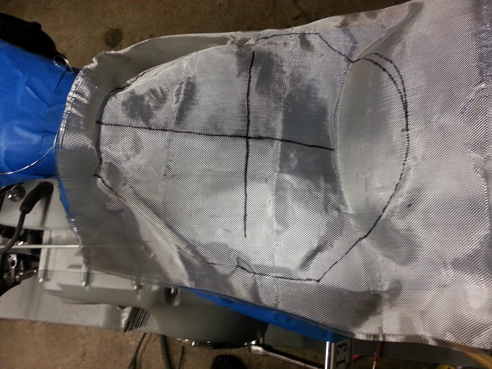 WISNER CYCLES, Anamosa Iowa Howto build a custom fiberglass seat pan