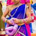 Small Baby in Pink Half Saree
