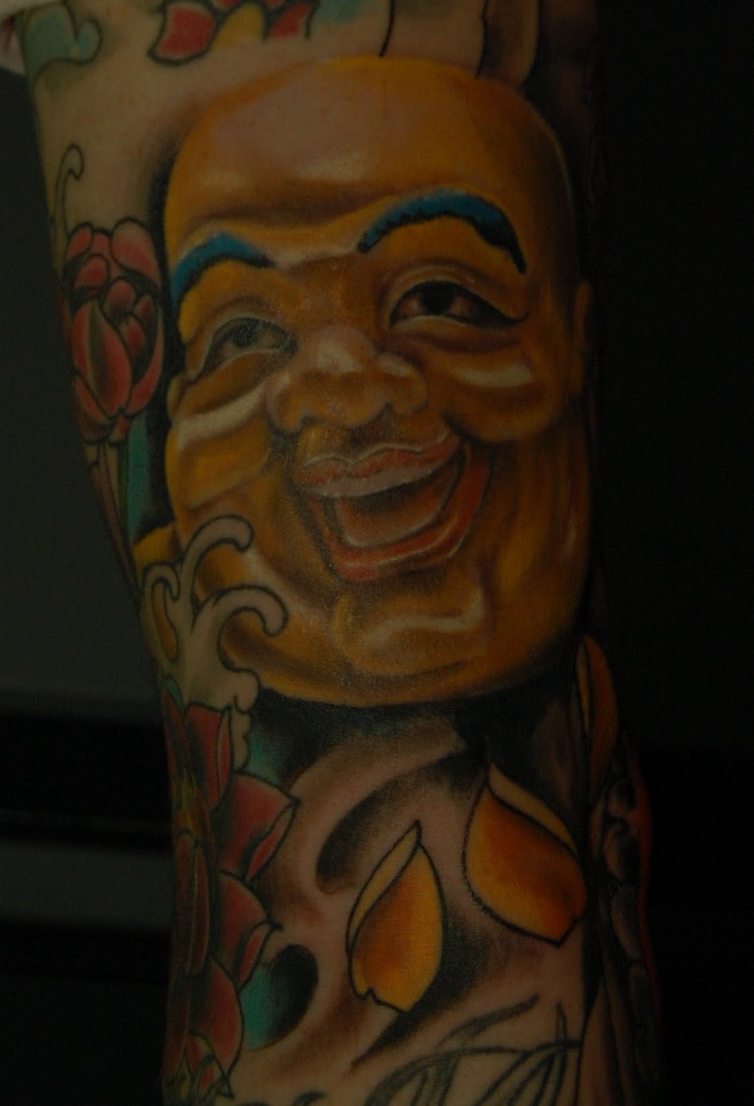 Custom Wooden Letters - TATTOO inside upper arm tattoo