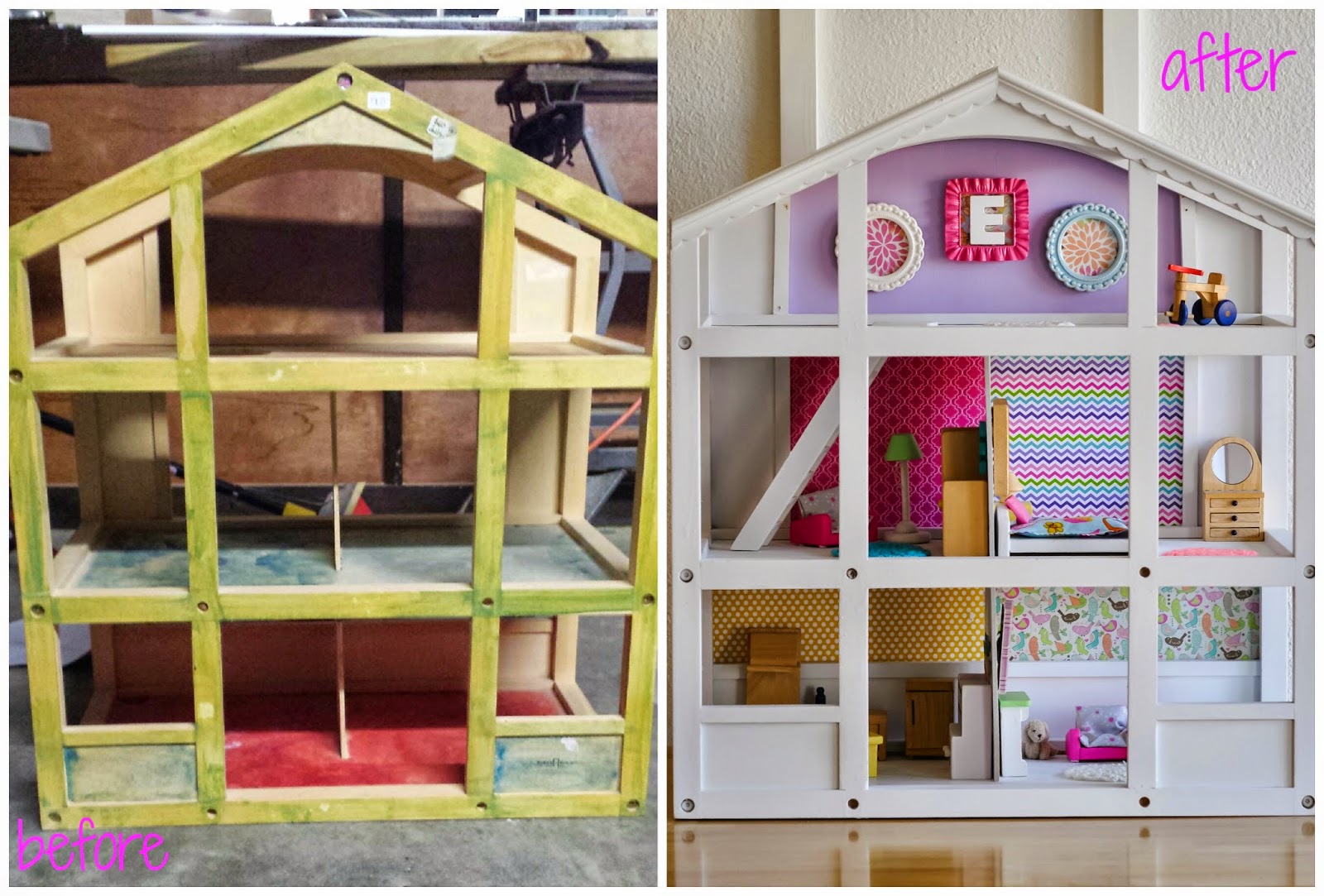Texas Mommy's Ramblings Doll House Redo!