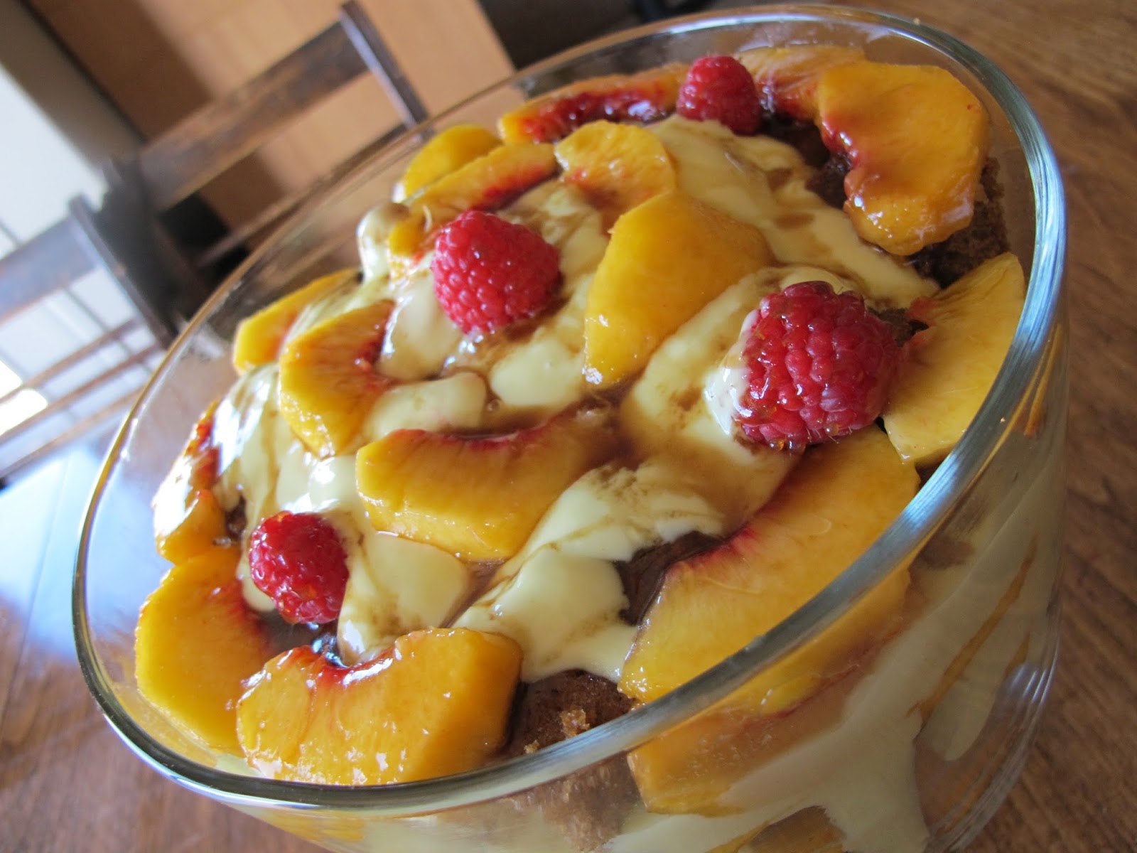 Simple. Healthy. Tasty Peach Raspberry and Orange Sticks........Two