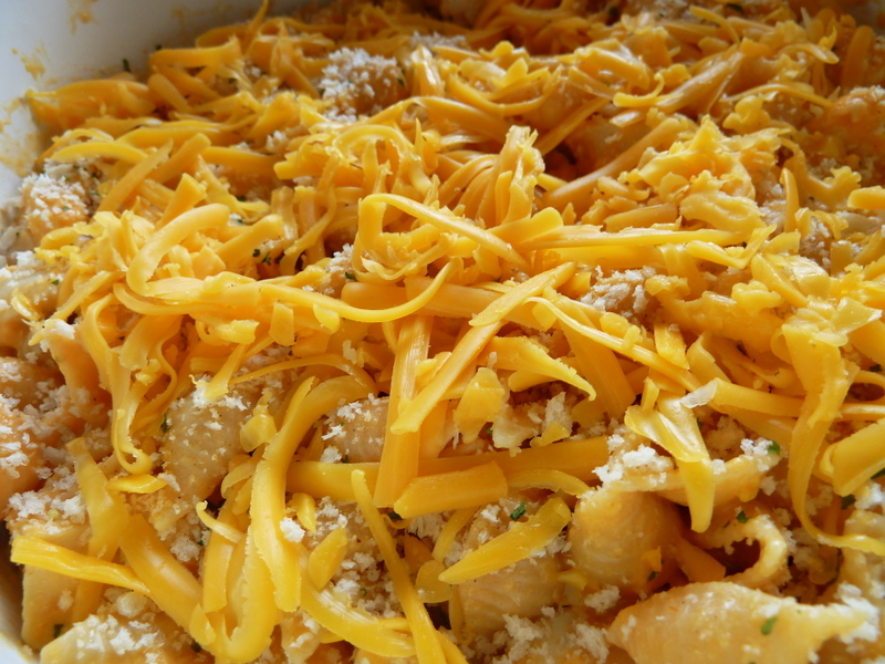 Cookin' Cowgirl Buffalo Chicken Pasta Bake