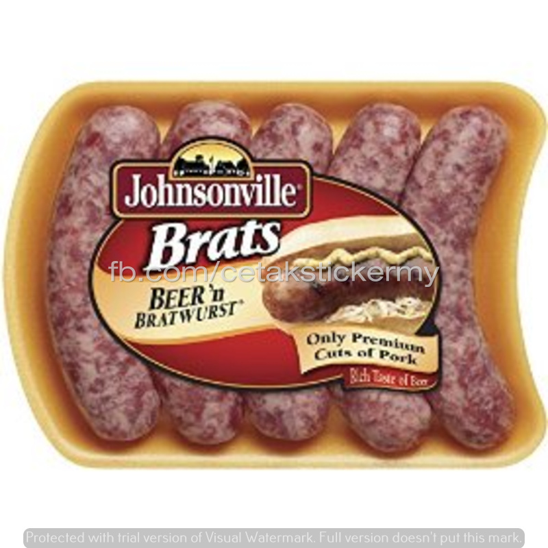 Sticker/ Label Printing Kuala Lumpur, Malaysia Frozen Food Sticker