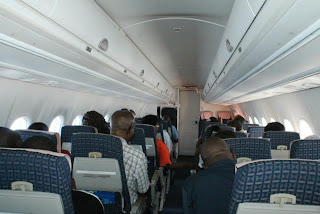 Air Tanzania Dar es Salaam - Mtwara début flight 