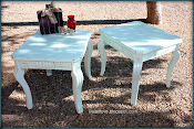 Minty End Tables