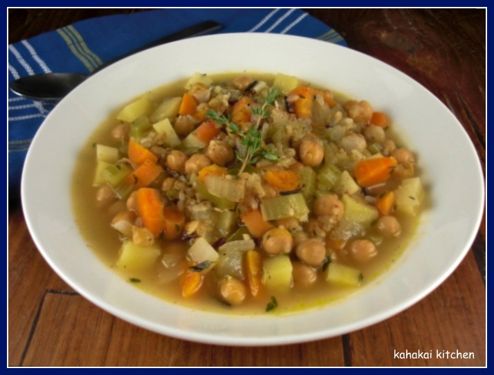Kahakai Kitchen Chickpea & Wild Rice Soup Simple But Delicious Pantry