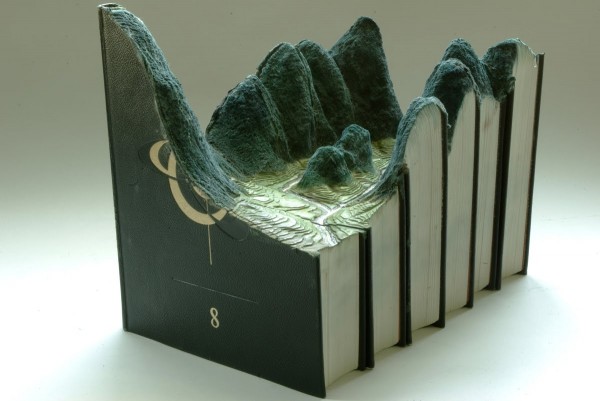 esculturas libros