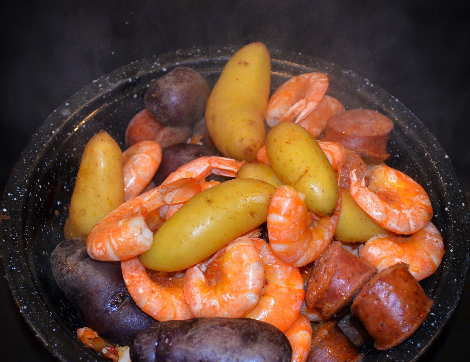 the sassy stove Easy Cajun Shrimp & Sausage Boil
