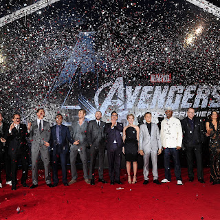 The premiere of The Avengers