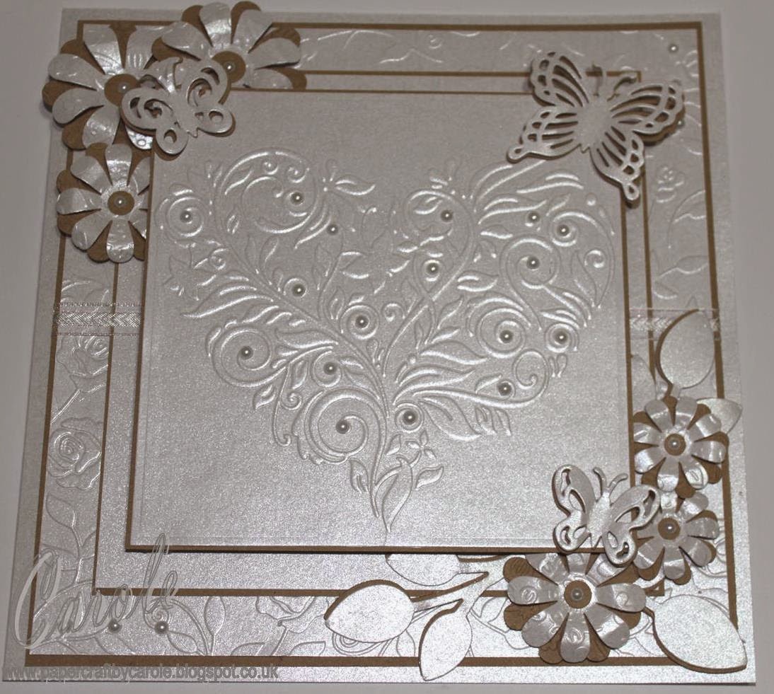 Crafty Cardmakers 122 ‘Make an Impression’ (DRY embossing)
