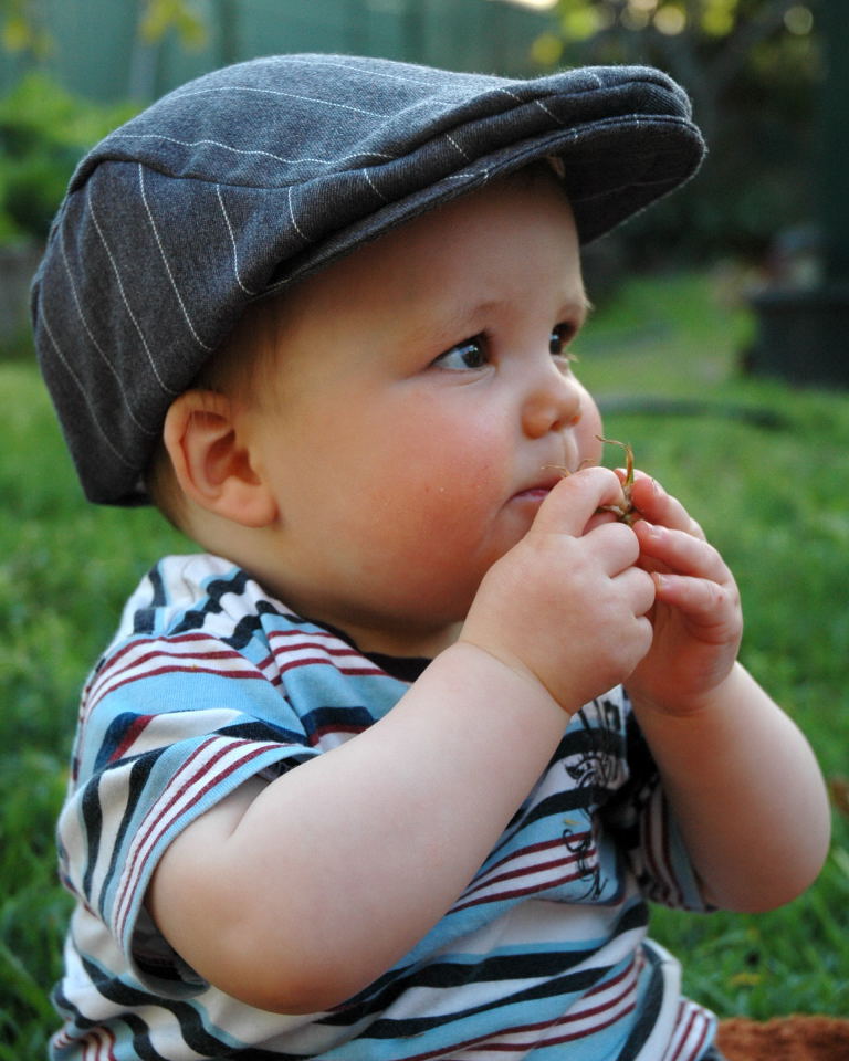 leftleg designs Boys Cheese Cutter or Flat Hat