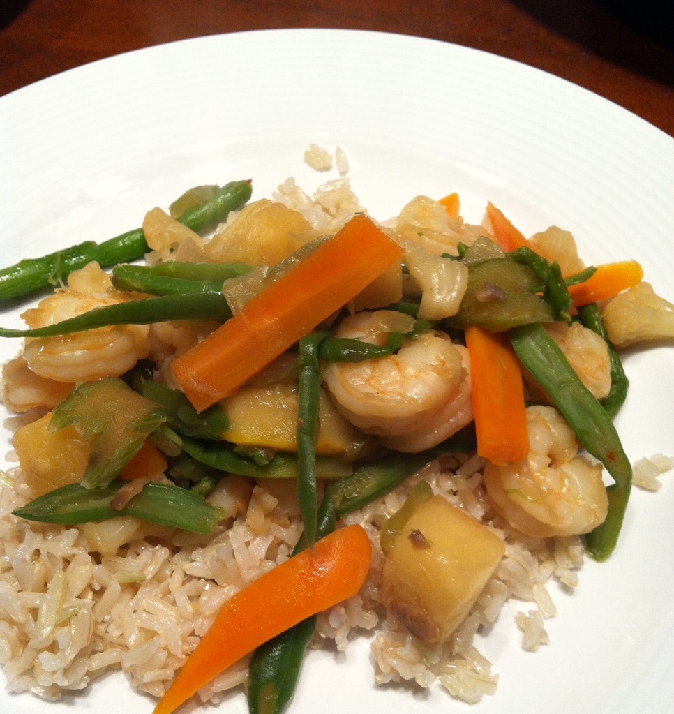 Tonight for Supper January 20 Shrimp and Pineapple StirFry